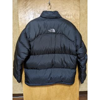 ザノースフェイス(THE NORTH FACE)の入手困難 超レア ノースフェイス ヌプシ ダウン ブラック センターロゴ 700(ダウンジャケット)