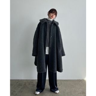 クラネ(CLANE)のCLANE VOLUME FLARE BOA COAT(ロングコート)