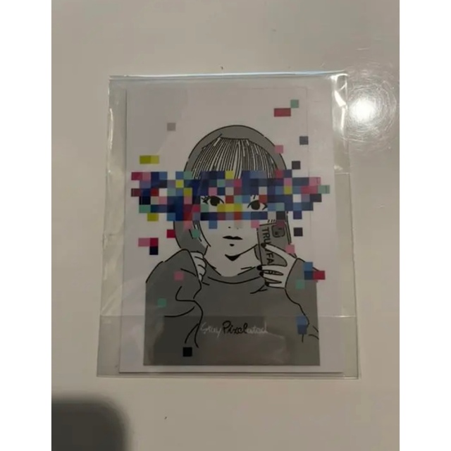 MAKERS SPACE x 山口真人 stay pixelated ステッカー