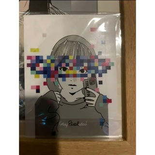 MAKERS SPACE x 山口真人 stay pixelated ステッカー