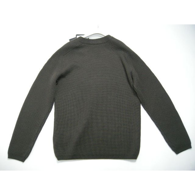 サイズL◇新品◇モンクレール ニットセーター クルーネック カーキ系