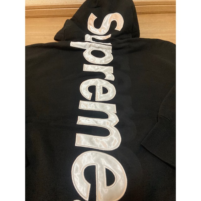 Supreme Satin Applique Hooded Sweatshirt