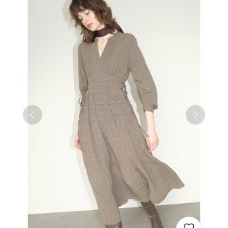 スナイデル(SNIDEL)の【BKT様専用】スナイデル ワンピース トリートユアセルフ パンプス セット(ロングワンピース/マキシワンピース)