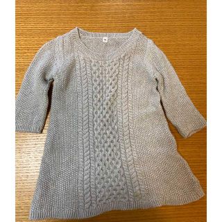 ムジルシリョウヒン(MUJI (無印良品))の無印良品　ワンピース　90 女の子(ワンピース)