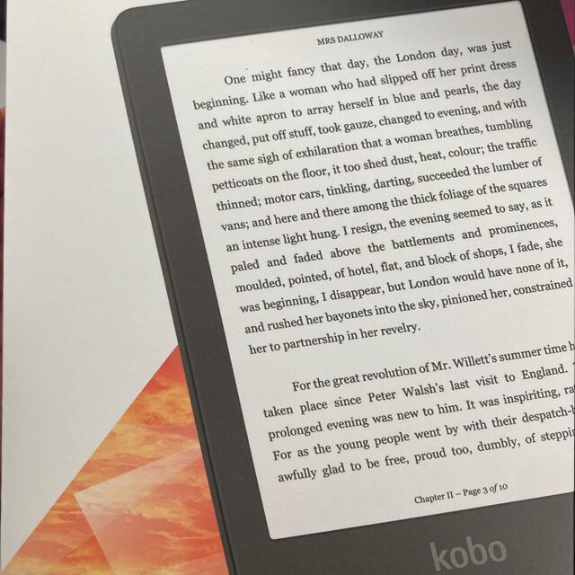【新品未使用】kobo 電子書籍リーダー Kobo Clara 2E