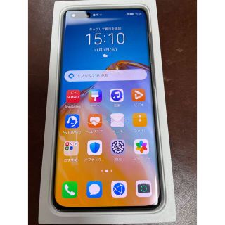 ファーウェイ(HUAWEI)のHUAWEI P40 Pro 5G 256GB シルバーフロスト SIMフリー(スマートフォン本体)