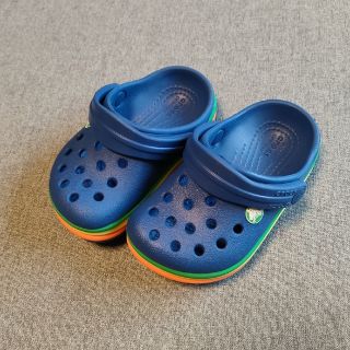 クロックス(crocs)のCrocband  Rainbow  Band clog kids(サンダル)