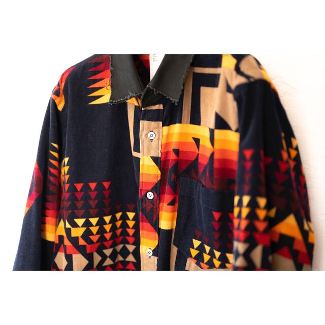 sacai × PENDLETON ドローコードシャツ　3