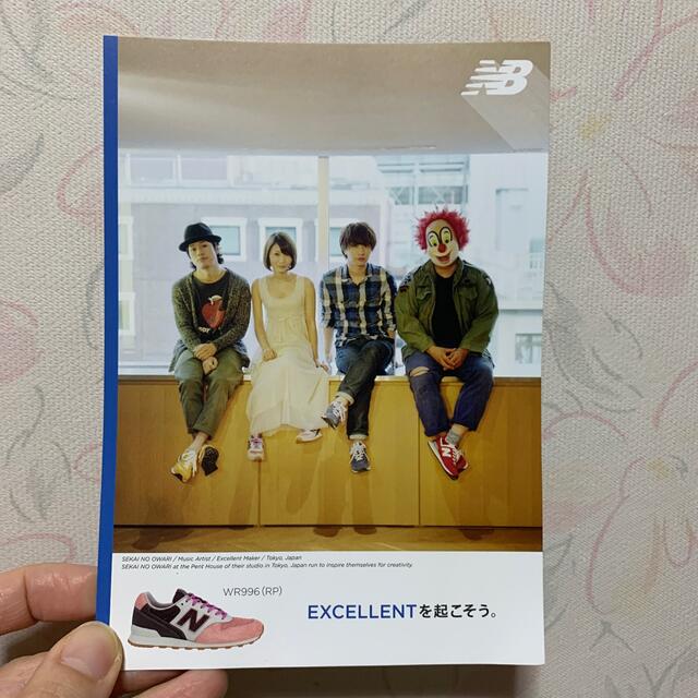 New Balance(ニューバランス)のセカオワ　靴紐 エンタメ/ホビーのタレントグッズ(ミュージシャン)の商品写真