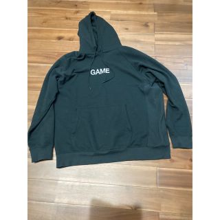 FRAGMENT - SEQUEL GAME パーカー ブラック Lサイズ シークエル 20AWの 定番の中古商品 パーカー Lサイズ sequel パーカー