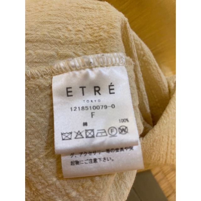 ETRE tokyo ブラウス・シャツ　　 レディースのトップス(シャツ/ブラウス(長袖/七分))の商品写真