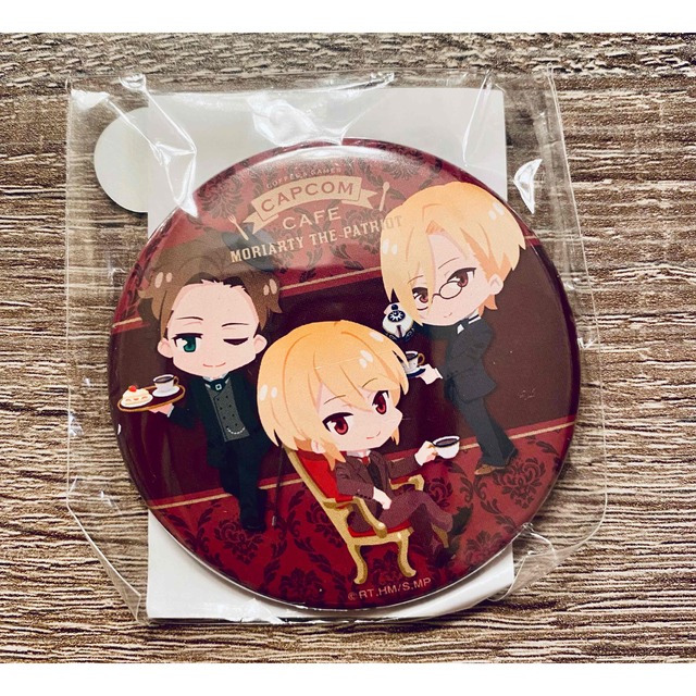憂国のモリアーティ 缶バッジ セット カプコンカフェ - ピンズ