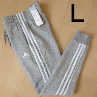 アディダス(adidas)の新品 adidas レディース Ｌ 裏起毛 スウェット パンツ アディダス(カジュアルパンツ)