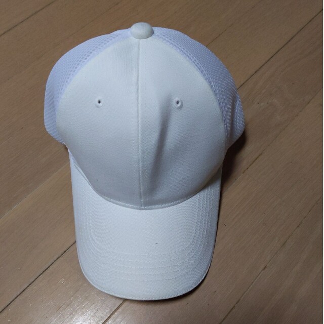 MIZUNO(ミズノ)のミズノMIZUNO野球白帽子フリーサイズ新品未使用タグ無し メンズの帽子(キャップ)の商品写真