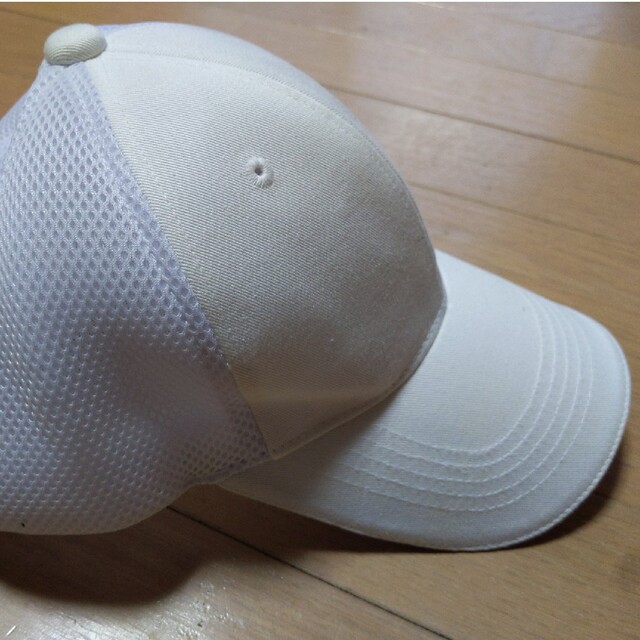 MIZUNO(ミズノ)のミズノMIZUNO野球白帽子フリーサイズ新品未使用タグ無し メンズの帽子(キャップ)の商品写真