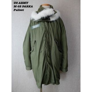 US ARMY M-65 FISHTAIL PARKA M-R Fullset(モッズコート)