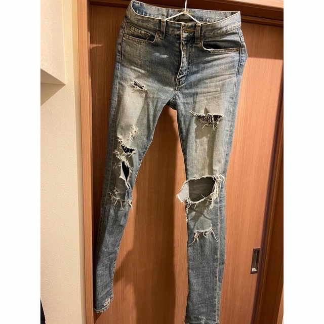 Saint Laurent(サンローラン)のsaint laurent デストロイデニム　25  メンズのパンツ(デニム/ジーンズ)の商品写真