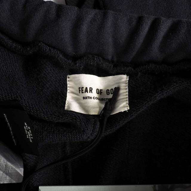 FEAR OF GOD(フィアオブゴッド)のフィアオブゴッド SIXTH 切替 スウェットパンツ XL 黒 メンズのパンツ(スラックス)の商品写真