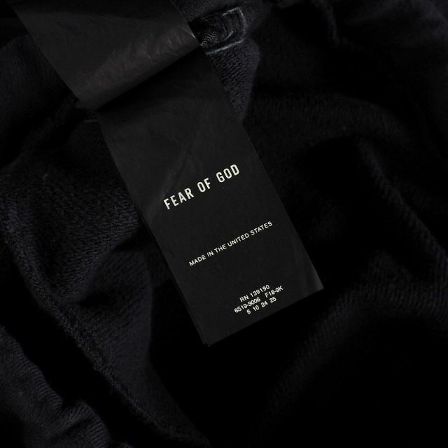 FEAR OF GOD(フィアオブゴッド)のフィアオブゴッド SIXTH 切替 スウェットパンツ XL 黒 メンズのパンツ(スラックス)の商品写真