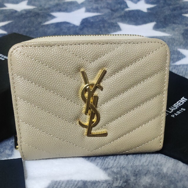 サンローランSaint Laurent 二つ折り コンパクト財布