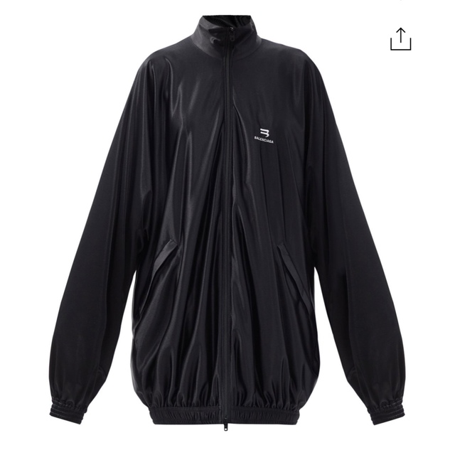 Balenciaga sporty b track jacket