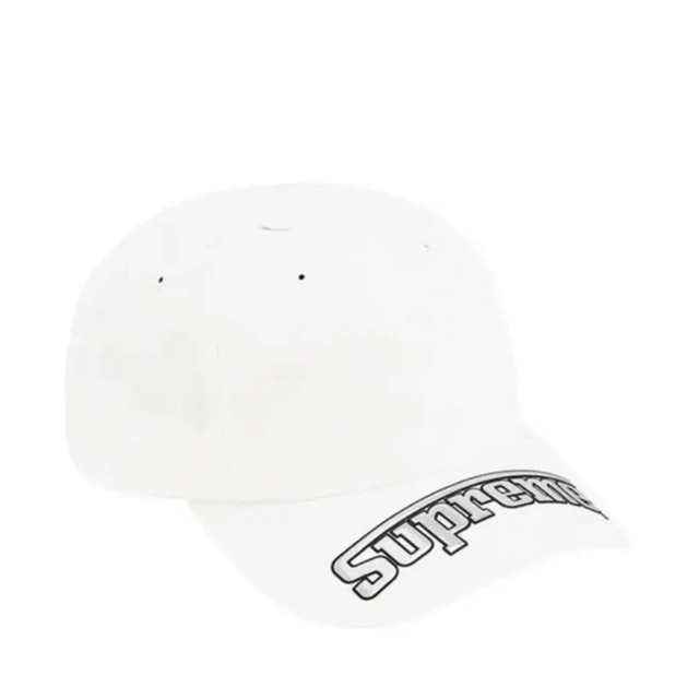 新品 supreme Touring Visor 6-Panel 白 キャップ