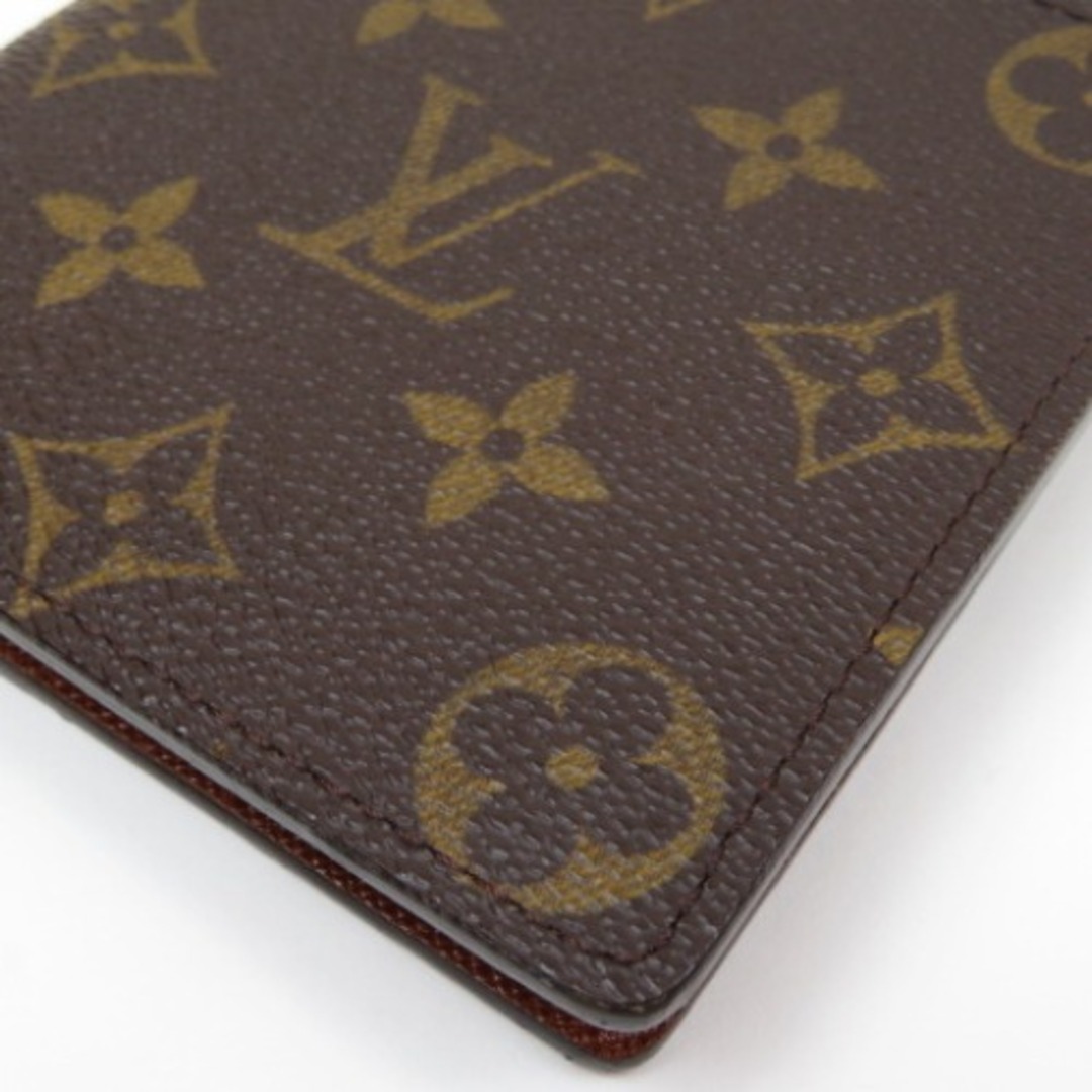 極美品 LOUIS VUITTON ルイヴィトン マルコ　ベタ無　ヴィンテージ モノグラム 二つ折り財布 PVC ブラウン【中古】