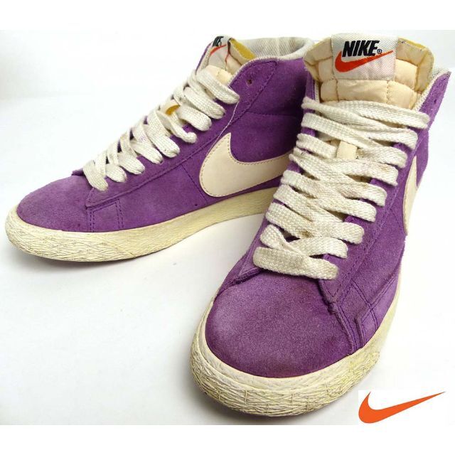 NIKE(ナイキ)のNIKE BLAZER MID / ナイキスエードスニーカー　23.5cm レディースの靴/シューズ(スニーカー)の商品写真