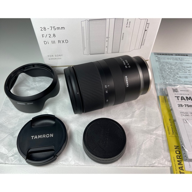 タムロン 28-75mm F/2.8 Di III RXD ソニーEマウント用