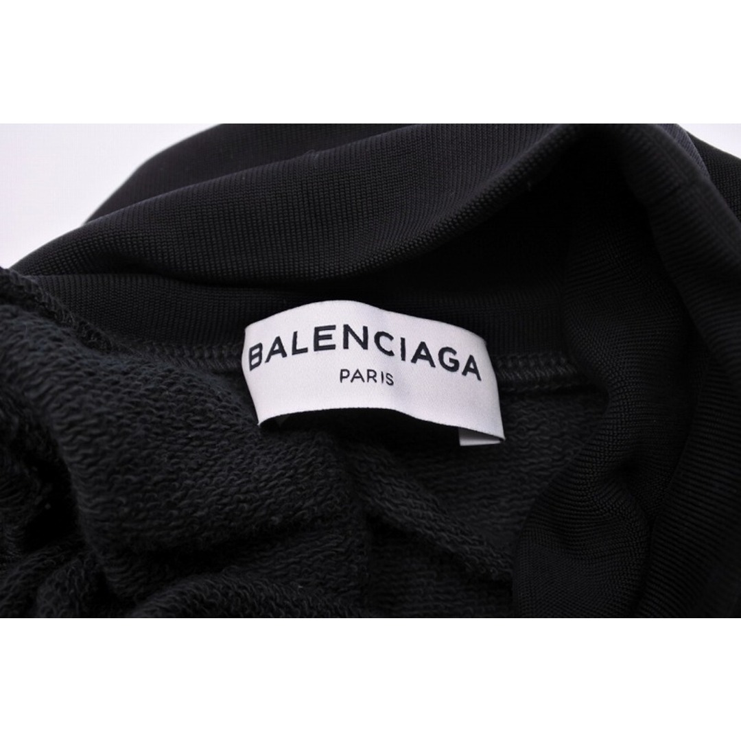 Balenciaga(バレンシアガ)のBALENCIAGA バレンシアガ スウェット スタートルネック ブラック 黒 ロゴ サイズS 14037 ai-tdc-000209-4e レディースのトップス(トレーナー/スウェット)の商品写真