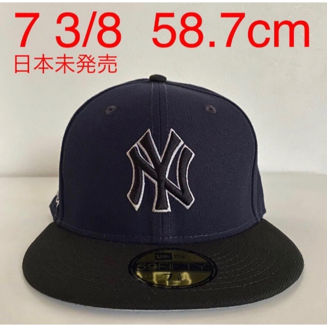 New Era 2Tone Cap 3/8 ツバ裏グレー ニューエラ ヤンキース