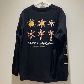 バンクスジャーナル(BANKS JOURNAL)のBANKS ALT0083 BLACK XLサイズ ロングT 新品未使用です！(Tシャツ/カットソー(七分/長袖))