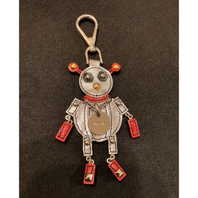 PRADA(プラダ)の美品　プラダ PRADA ロボットチャーム キーホルダー バッグ レディースのアクセサリー(チャーム)の商品写真