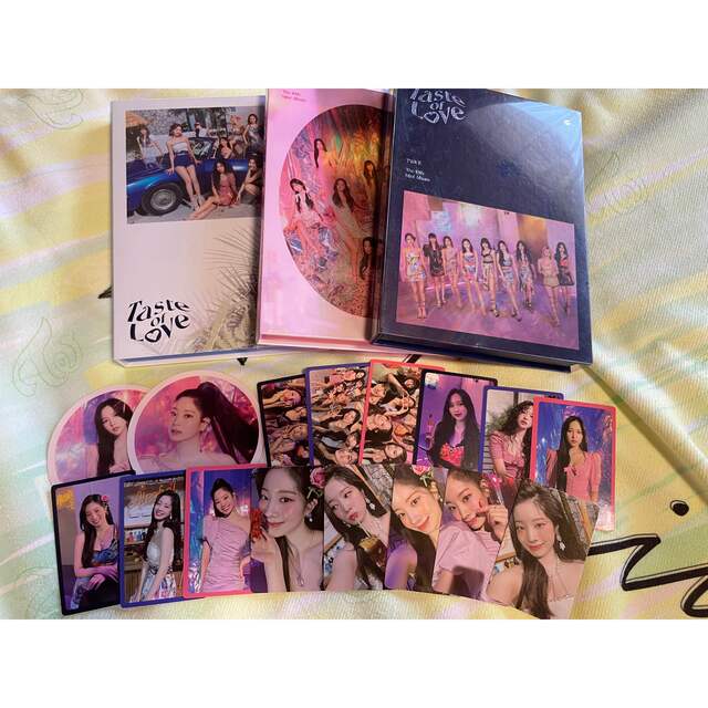 TWICE ジヒョ 韓国 アルバム トレカ コンプセット セミコンプ コンプ
