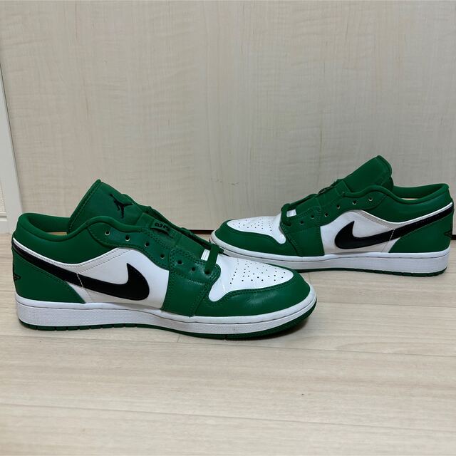 最終値下 美品 NIKE AIR JORDAN 1 LOW PINE GREEN