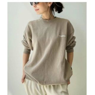 アパルトモンドゥーズィエムクラス(L'Appartement DEUXIEME CLASSE)のSporty ＆ Rich ロゴスウェット(トレーナー/スウェット)