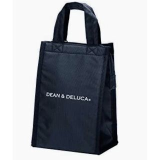 ディーンアンドデルーカ(DEAN & DELUCA)のDEAN&DELUCA クーラーバッグ　ブラックS／保冷バッグ(エコバッグ)