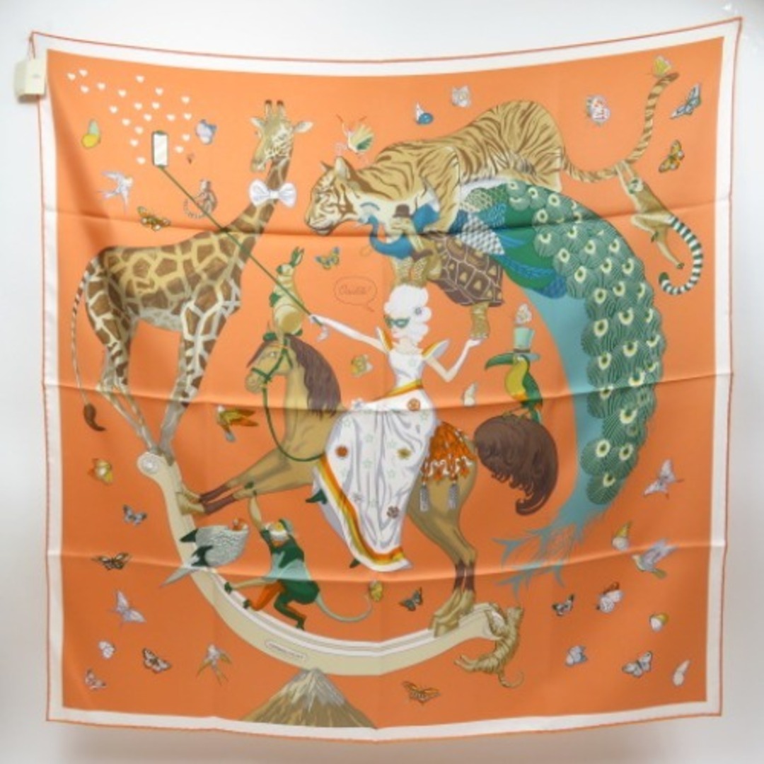 新作人気モデル Hermes - 未使用品 HERMES エルメス カレ90 エルメス