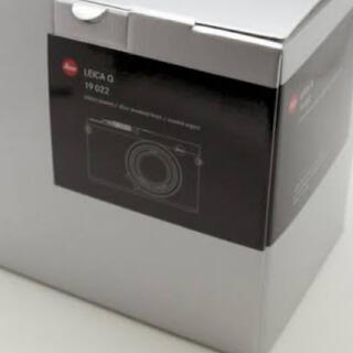 ライカ(LEICA)のLEICA ライカ Q (Typ116) ブラック ほぼ新品(コンパクトデジタルカメラ)