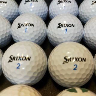 スリクソン(Srixon)の【B級】AD333 24球① ホワイト ロストボール ゴルフボール(その他)