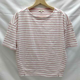 エーグル(AIGLE)のエーグル W DFT バスクリラックスT 半袖 W DFT BUSQ RELAX S/S TEE LIGHT POUDRE M ZTF040J レディース AIGLE(その他)