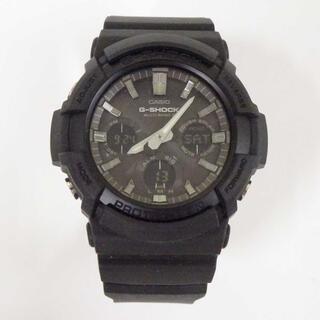 カシオ(CASIO)のカシオ G-SHOCK Gショック 電波ソーラー腕時計 アナデジ 20気圧防水 多機能腕時計 ブラック GAW-100B-1A(腕時計(デジタル))