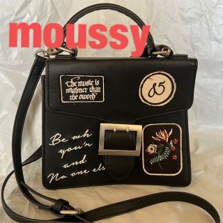 マウジー(moussy)のお値下げ★美品★moussyマウジーバッグポシェット　ミニバッグ(ショルダーバッグ)