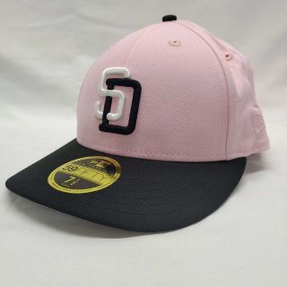 ニューエラー(NEW ERA)の【未使用】ニューエラ キャップ LP 59FIFTY サンディエゴ・パドレス メンズ サイドパッチ カスタムカラー キャップ 帽子(記念品/関連グッズ)