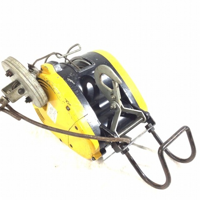 ☆中古品☆RYOBI リョービ 小型ウインチ WI-61C 最大巻上荷重:60kg 揚程:20m 電動ホイスト 荷揚げ器 吊り具 100V 60625
