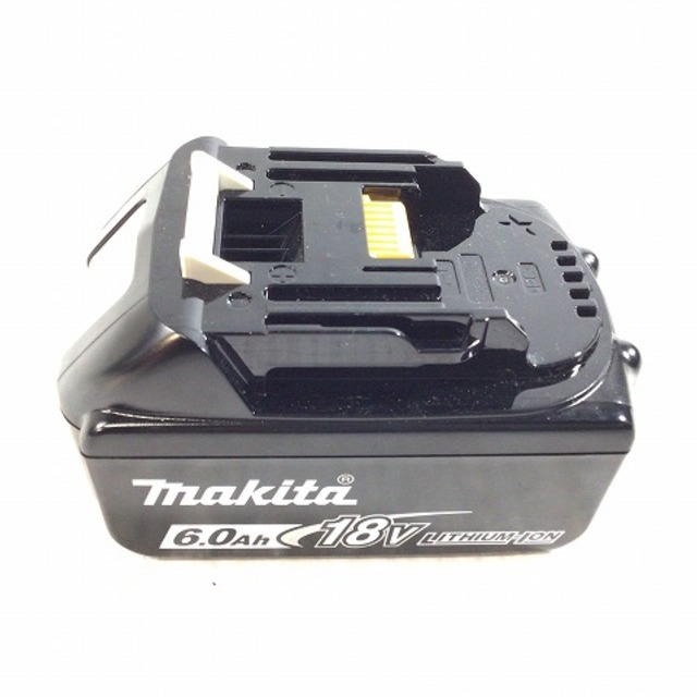 ☆美品☆makita マキタ 18V 6.0Ah 残量表示付き 純正 リチウムイオンバッテリー BL1860B 急速充電対応 リチュウムイオン電池 61143