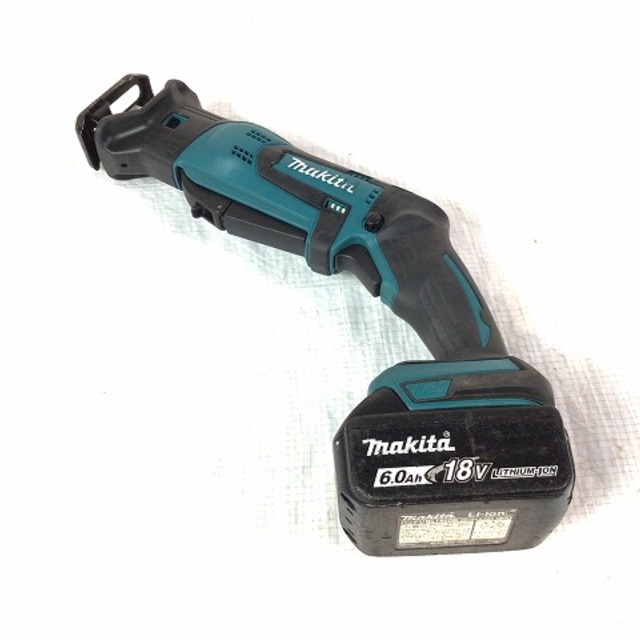 ☆比較的綺麗☆makita マキタ 18V 充電式レシプロソー JR184D バッテリー1個(BL1860B 18V 6.0Ah)付 切断機  セーバーソー 61173