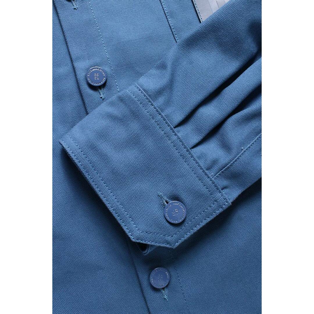 ラフシモンズ  222-M292/AMERICANO BICOLOR SHIRT バイカラー半袖シャツ メンズ 48