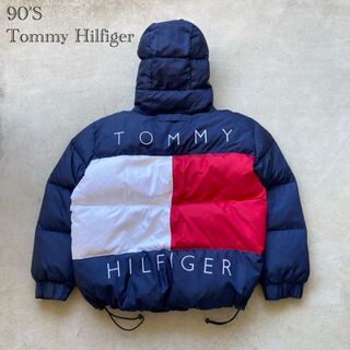 TOMMY HILFIGER - 【名作】90s トミーヒルフィガー ダウンジャケット 