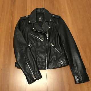 ザラ(ZARA)のZARA ライダースジャケット TRF レザーライダース(ライダースジャケット)